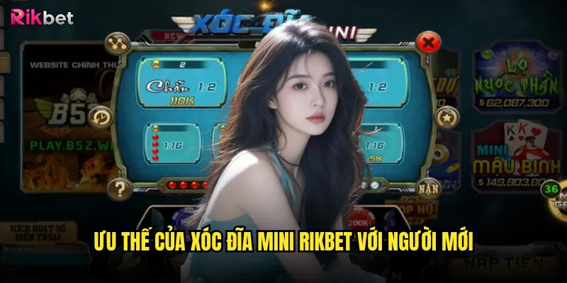 Xóc đĩa mini rikbet có dành cho người chơi nhỏ lẻ? 3 Ưu thế của xóc đĩa mini rikbet với người mới